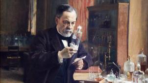 «Louis Pasteur» peint en 1885 par Albert Edelfelt (Musée d