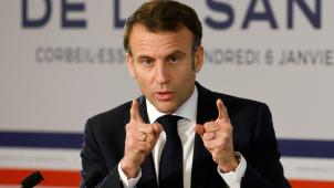 FRANCE GOVERNMENT HEALTH MACRON NEW YEAR WISHES