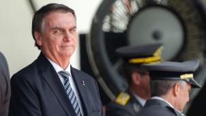 Bolsonaro fin novembre, peu de temps avant son départ pour les Etats-Unis.