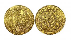 13.000€ pour un noble d’or de 1582 rappelant Gand en révolte contre Philippe II.