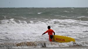 FRANCE-WEATHER-STORM-GERARD-RESCUE-DRILL