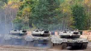 L’Ukraine réclame la livraison urgente de chars Leopard 2 allemands.