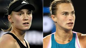 Elena Rybakina (à g.) et Aryna Sabalenka s’affronteront en finale de l’Open d‘Australie samedi matin.