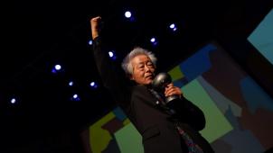 Le mangaka Ryoichi Ikegami est monté sur la scène du Festival d’Angoulême, auréolé de son Fauve d’honneur.