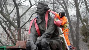 La guerre a provoqué chez les Ukrainiens un rejet de tout ce qui est russe. En décembre dernier, la statue de Maxim Gorky, écrivain et penseur russe, a ainsi été enlevée du centre de Dnipro.
