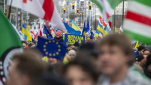 BRUSSELS WAR DEMONSTRATION SOLIDARITY UKRAINE