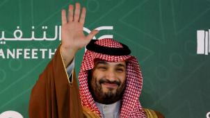 Mohamed Ben Salmane à Riyad le 25 février dernier. Le prince héritier imprime sa marque au sommet de l’État saoudien.