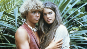 Christopher Atkins et Brooke Shields dans les rôles de jeunes Robinson Crusoé.