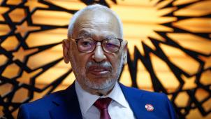 Rached Ghannouchi, en juillet 2022 à Tunis. Le chef du parti islamiste a été emprisonné ce 17 avril.