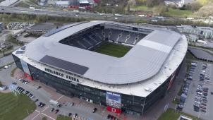 La Ghelamco Arena de Gand est le seul stade de football construit en Belgique ces trente dernières années.