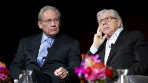Bob Woodward et Carl Bernstein, journalistes à l’origine du scandale du Watergate.