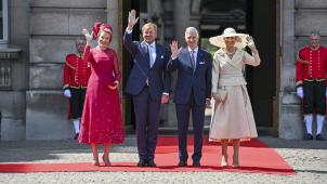 C’est sur la place des Palais que s’est déroulé, mardi 20 juin, en matinée, l’accueil officiel du roi Willem-Alexander des Pays-Pas et de son épouse Maxima par les souverains belges.