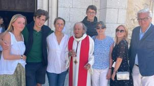 Comme tous les 15 août, ils ont rendu visite ce mardi, à leur vieil ami le père Gilbert et assisté à une messe qu’il a donnée.