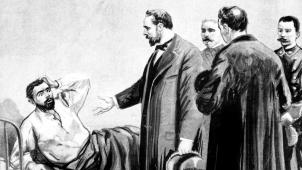 Joseph Vacher en prison, le matin de son exécution, le 31 décembre 1898.