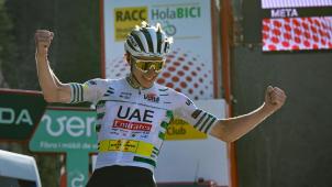 Tadej Pogacar domine le Tour de Catalogne de la tête et des épaules.
