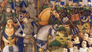La reddition des bourgeois de Gand à Philippe le Bon après la bataille de Gavere (miniature du Maître des Privilèges de Gand et de Flandre).