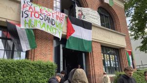 Des occupations de locaux se développent sur certains sites universitaires aux Etats-Unis et en Europe (Paris, Gand, Bruxelles…) pour dénoncer la situation à Gaza.