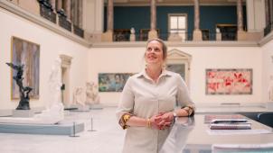 Sara Lammens souligne l’importance de réfléchir aux musées du futur, à ce que doivent être demain les Musées royaux des Beaux-Arts de Belgique.