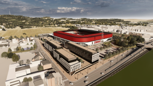 Le cabinet Assar avait commencé les plans pour la rénovation du stade de Sclessin et la création de l’esplanade et d’un business center.
