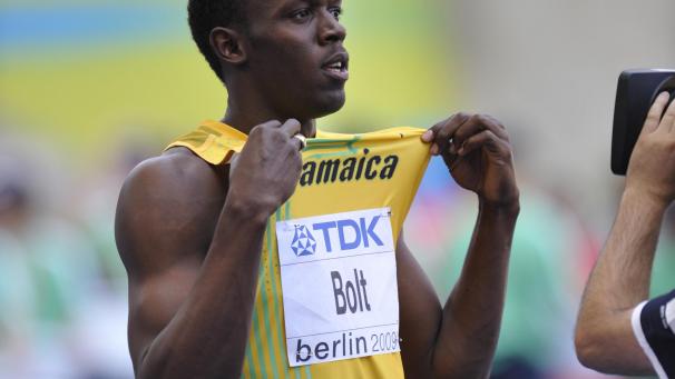 Berlin - août 2009
: il devient champion du monde du relais 4x100 m. ©Belgaimage