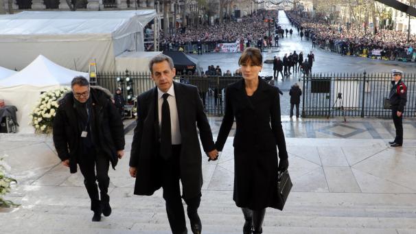 Nicolas Sarkozy et Carla Bruni. ©Belga