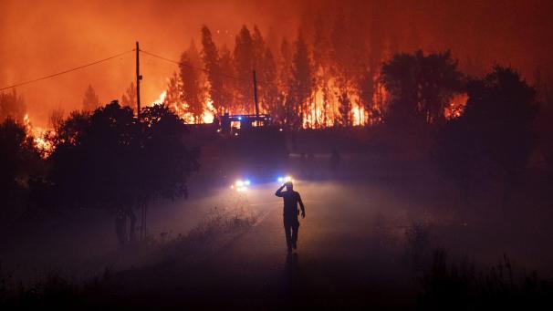Au Portugal, les incendies ravagent une partie du pays. En cause
: la sécheresse et les fortes chaleurs actuelles.