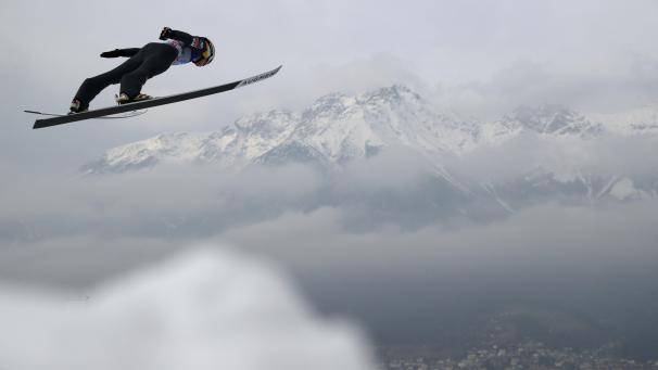 Troisième étape du 69e tournoi de saut à ski Four Hills à Innsbruck, en Autriche.