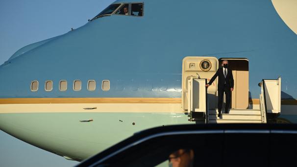 Le président américain, Joe Biden est arrivé à l’aéroport militaire de Melsbroek, proche de Bruxelles le 13 juin dernier.