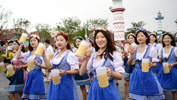 31ème Festival international de la bière de Qingdao en Chine.