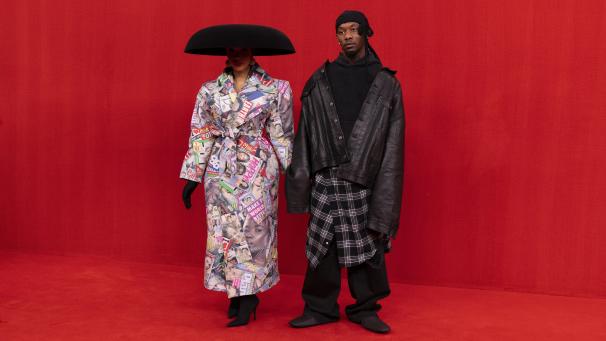 Cardi B et Offset étaient présents lors de la Fashion Week de Paris, pour la présentation de la collection de Balenciaga.