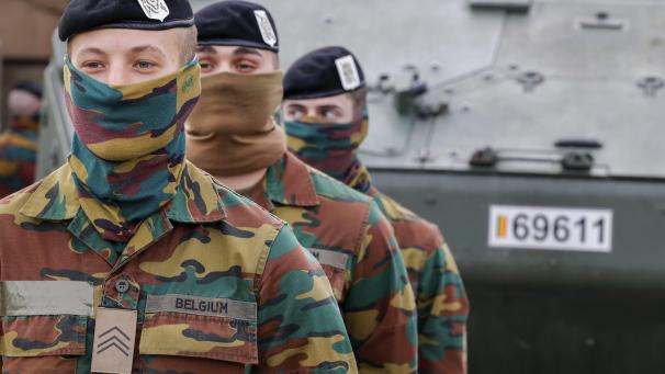 300 militaires belges sont partis pour rejoindre la Roumanie et les unités de Forces de Réaction de l’OTAN.