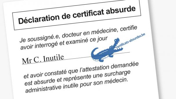 Un petit crocodile bleu va faire son apparition sur certains certificats.