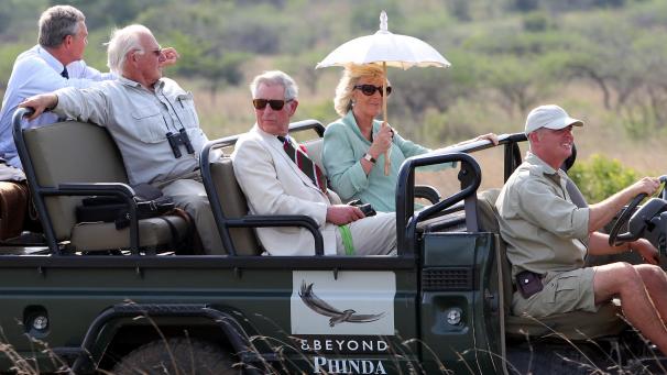 En 2011, dans le cadre d’une visite avecconcernant un projet de la WWF,le prince Charles s’est rendu dans la réserve Sud Africaine Phinda Game à KwaZulu Natal.