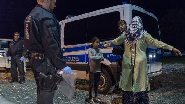 L’Allemagne reprend les contrôles à la frontière avec l’Autriche, comme ici à Piding, au sud, lors de la crise migratoire de 2015.