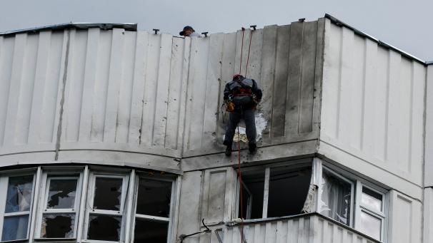 Les drones ont fait des dégâts « mineurs » sur des bâtiments moscovites.