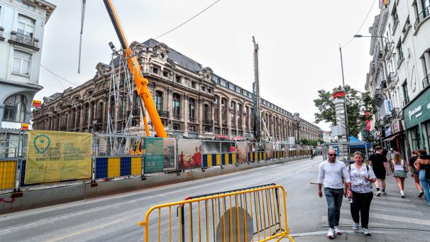 Le gouvernement bruxellois opte pour le démantèlement de l’intérieur du palais du Midi.