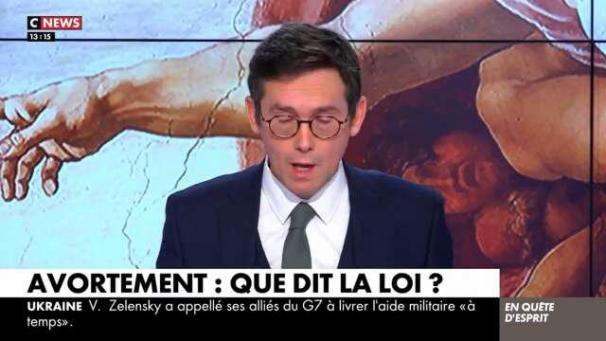 Capture d’écran - CNews