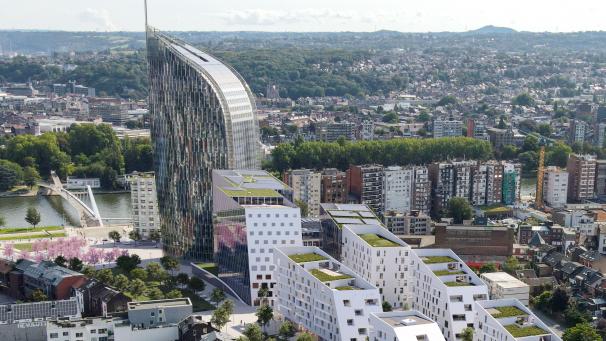 Plusieurs logements dans le projet Paradis Express à Liège sont disponibles à l’achat-location.