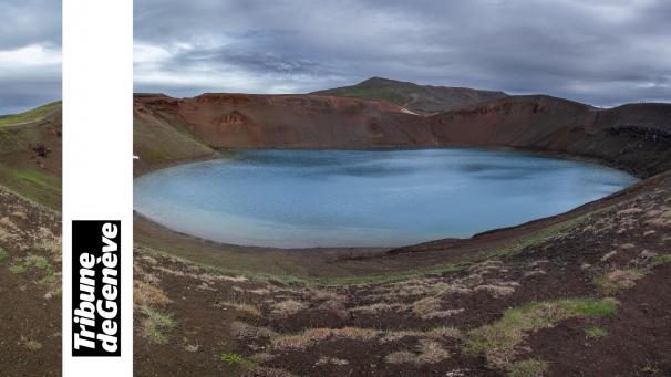 Le volcan Krafla, en Islande.
