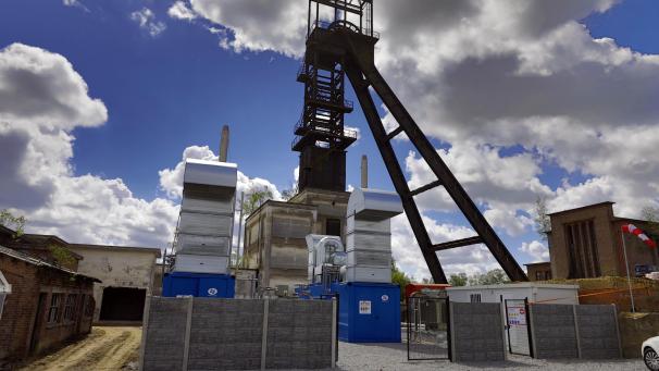 A Anderlues, la société Gazonor convertit le grisou récupéré d’une ancienne mine en électricité.