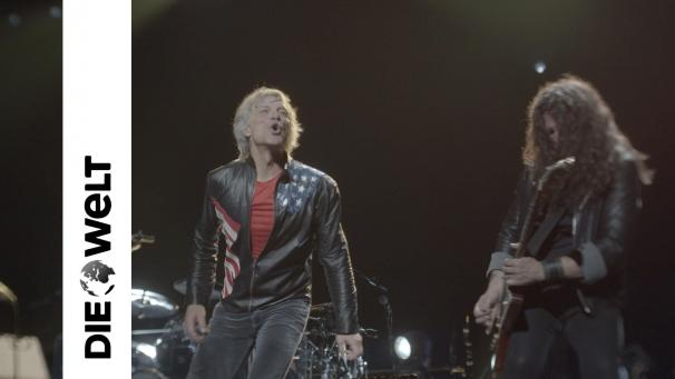 Dans la série documentaire « Thank you, goodnight : the Bon Jovi story », la figure de proue du groupe Bon Jovi se montre sous un jour inédit : fragile, accablé par le doute, et souvent à bout de forces.