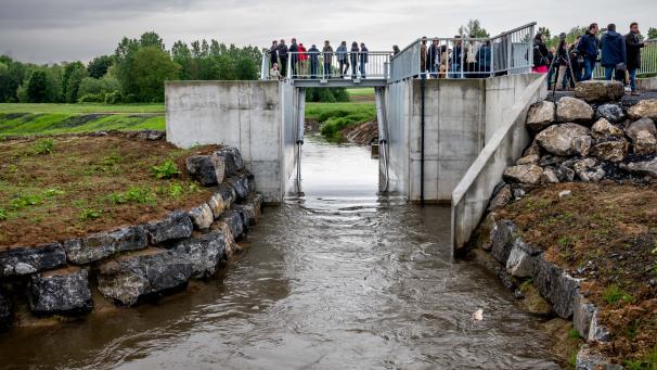 A Harmignies, la mise en place d’une zone d’immersion temporaire comprenant un mini-barrage va mettre fin à quarante d’inondations dues à des débordements de la Trouille.