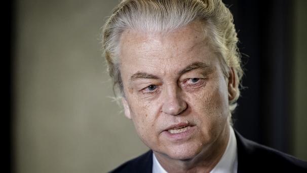 Geert Wilders, leader du PVV, à La Haye, le 15 mai 2024.
