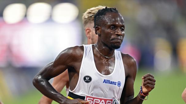 Isaac Kimeli a réussi un grand coup sur 5.000 m à Stockholm ce mercredi.