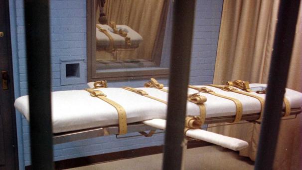 La chambre conçue pour exécuter les condamnés à mort par injection mortelle à la prison d’Etat du Texas.