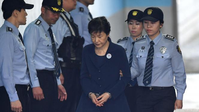 La présidente sud-coréenne destituée Park Geun-Hye. ©AFP