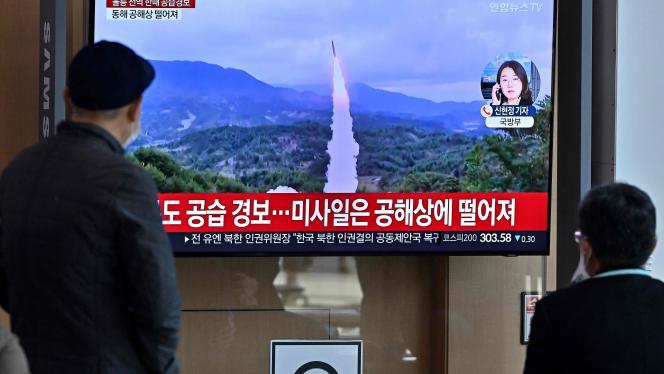 Mercredi, la Corée du Nord a lancé au moins 23 missiles dont l’un est tombé près des eaux territoriales sud-coréennes.
