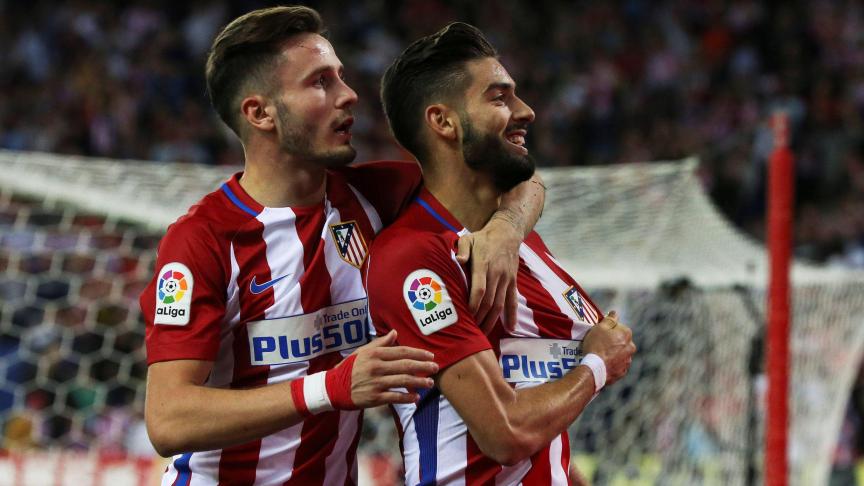 Yannick Carrasco et l’Atlético Madrid peuvent déjà filer en huitièmes de finale de la Ligue des Champions. © Photo News/Reuters/Sergio Perez
