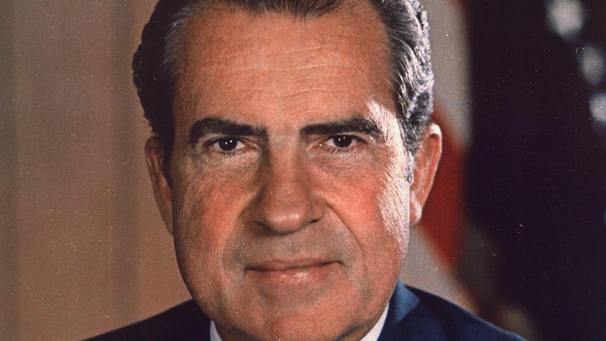 L’image de Richard Nixon restera à jamais entachée par le scandale du Watergate. © D.R.