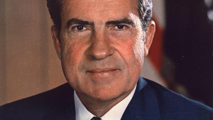 L’image de Richard Nixon restera à jamais entachée par le scandale du Watergate.